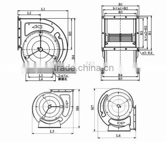 High Quality Smoke Ventilation Fans for Building Use photo-3