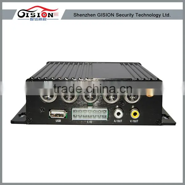 Wholesale 4CH SD Card Mobile DVR , H.264 Bus ,Truck MDVR ,Built-in G-Sensor photo-4