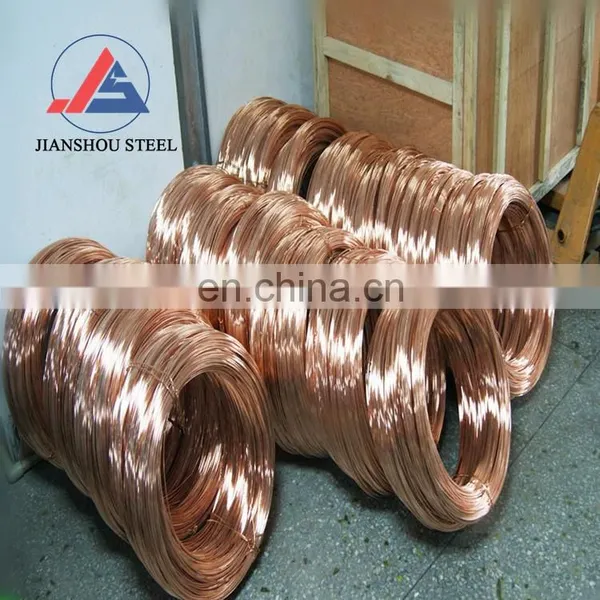99.99% Pure Copper Wire T2 C11000 C1100 1.5 mm 2mm 3mm 6mm 12mm Copper Wire Price per Meter photo-5