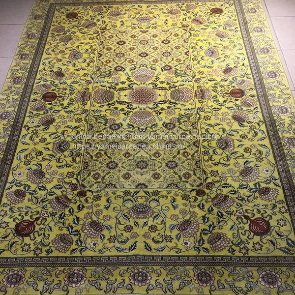 Yamei Lagend High Density Handmade Silk Persian Collection Rug and Tapestry photo-2