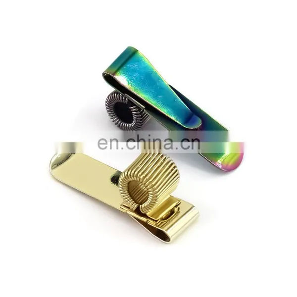 High Quality Office Supplies Small Delicate Single Hole Three Holes Pen Holder Pen Clip For Notebook photo-4