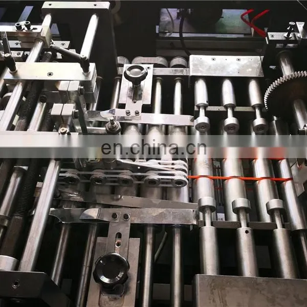 ZF80 Automatic Zigzag Eyeglass Paper Envelope Folding and Gluing Machine, M Fold Lens Bag Pasting Making Machine photo-3