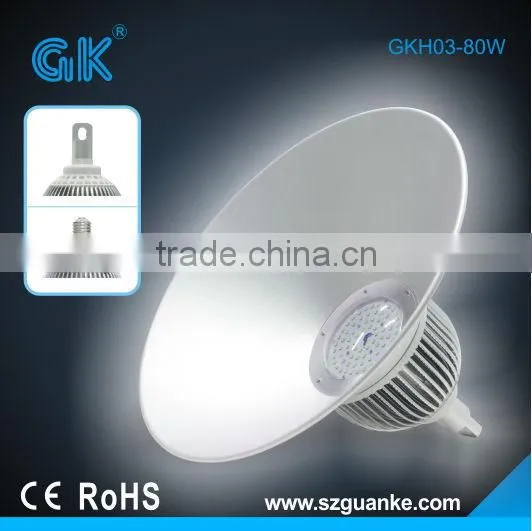 Super Brightness 80w Led Industrial High Bay Lighting