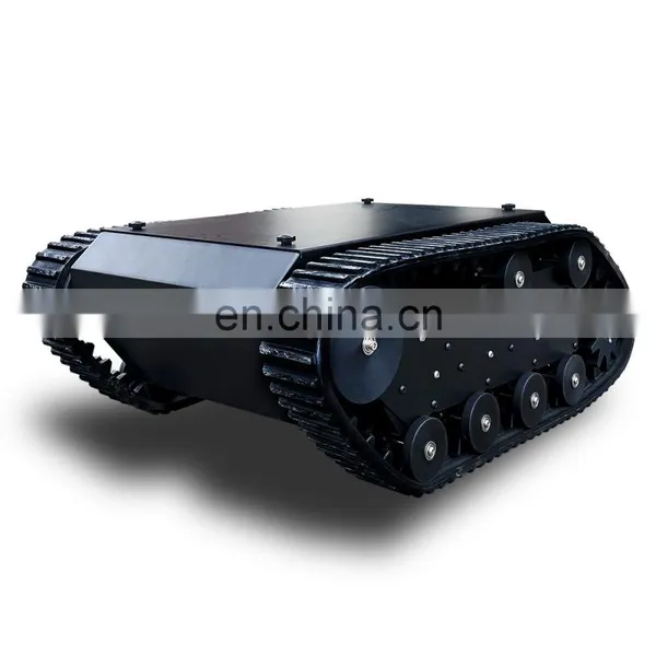 UGV Electric Car Military Vehicle Track Chassis Track Mini Undercarriage photo-3