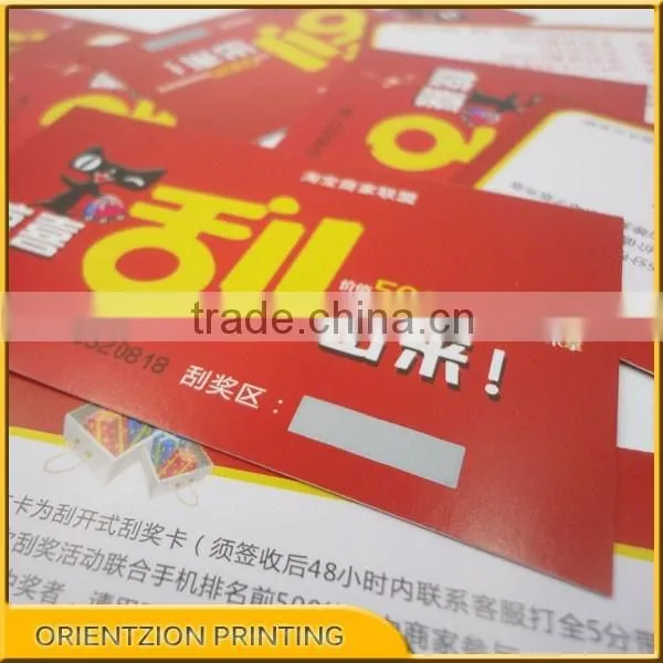 Lottery Ticket Production