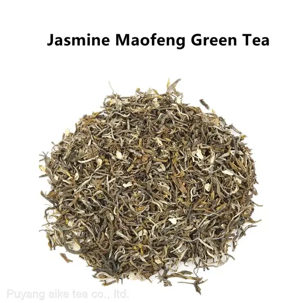 High Fragrance Jasmine Green Tea for Bubble Tea Chinese Jasmine Scented Loose Leaf Jasmine Green Tea Leaves photo-2