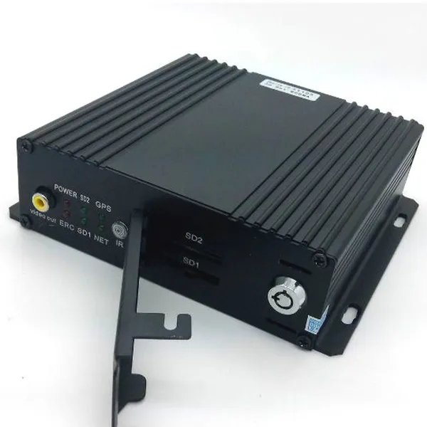 4CH Ahd 1080P Vehicle DVR School Bus Hard Disk Mobile Car DVR With GPS photo-5
