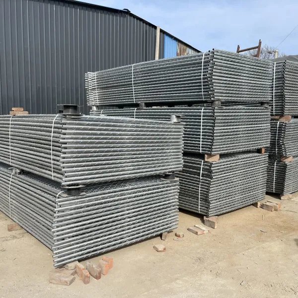 Temp Fence Chain Link Rent a Fence 8x10 6x12 Temporary Fencing photo-2