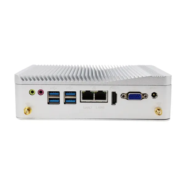 Mini PC Win 10 J4125 Processor Embedded SIM Card Slot for 3G/4G Module VGA Fanless Industrial Desktop Computer photo-2