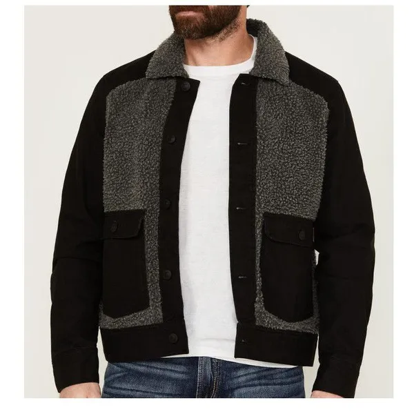 Fashion Fleence Wind Men's Casual Men's Long Sleeve Medium Long Jacket In Stock Coat photo-4