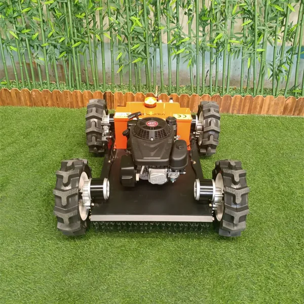 Remote Slope Mower, China Remote Brush Cutter Price, Radio Controlled Slope Mower for Sale photo-4