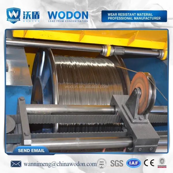 HB350 Abrasion Resistant Hardfacing Co2 Welding Wire for Cement Mill Roller Surface Repair photo-3