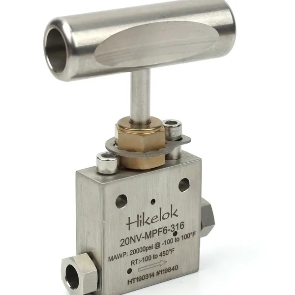 Ultrahigh Pressure 15000 Psi HiP Autoclave Butech Type 1/4'' 3/8'' OD Fnpt Needle Valve photo-5