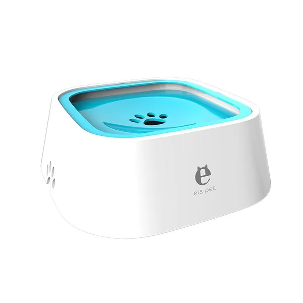 Pet Water Bowl Anti-Splash Drinking Fountain With Suspension Design Cat Dog Tableware photo-3