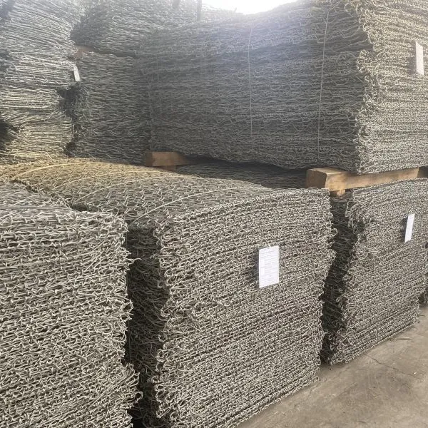 Factory Price Gabion Fence 80*100 Mesh Size Galvanized Steel PVC Coated Stone Baskets Plain Weave Cutting Bending Services photo-5
