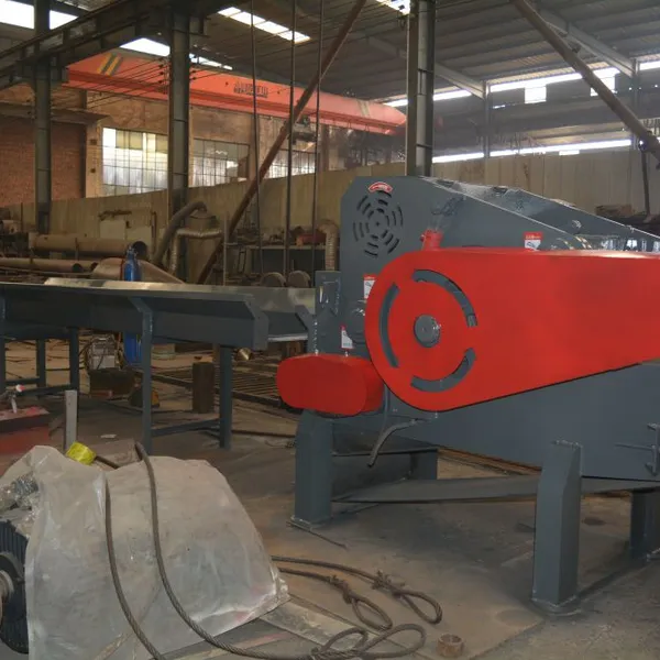 Industrial Wood Shredders With Automatic Lubrication & Overload Protection