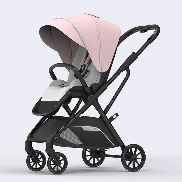 Hot Sale Luxury Baby Stroller Easy Folding Baby Jogger EN1888 Certified Lightweight Travel Baby Pushchair Pram photo-5