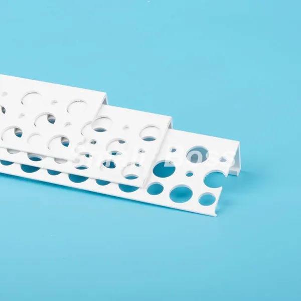 High-Strength Vinyl Plastic Casing Corner Bead PVC Corner Bead for Plaster & Cement CA34 photo-6
