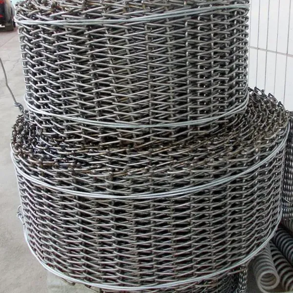 Stainless Steel Mesh Chain Driven Wire Mesh Conveyor Belt for Industrial Conveyance photo-5