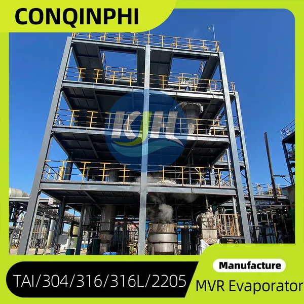 Low Temperature Vacuum Heat Pump Evaporator With Salt Crystallizer for Wastewater Treatment photo-2