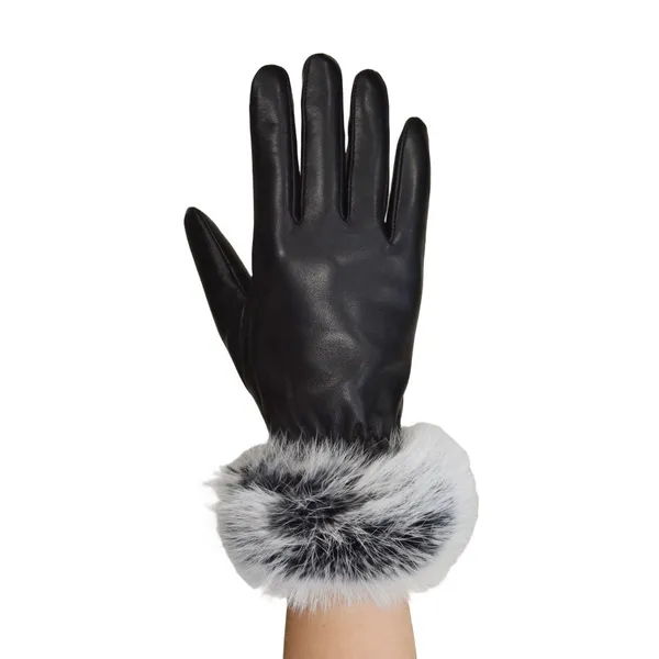 2026 Winter Warm Women Leather Gloves Windproof Fashion Style Ladies Leather Dressing Glove