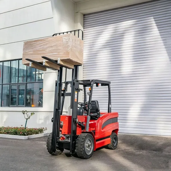 3 Ton Electric Forklift Heavy Duty Warehouse Forklift Lithium Battery Durable Multi-function Design Factory Wholesale photo-3