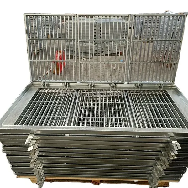 Custom-made Industrial Steel Floor Gratings for Roads and Bridges, Hot-dip Galvanized Steel Gratings, and Stainless Steel Gratings. photo-5