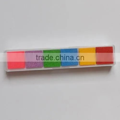 Beautiful Toy Stamp Pad for Wholesale and Retail/Custom Bright Color Refill Ink Craft Stamp Pad photo-5