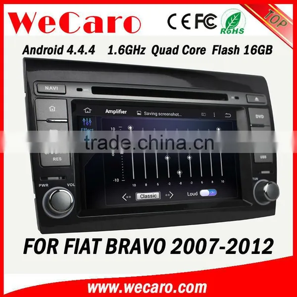 Wecaro WC-FB7000 Android 4.4.4 Car Dvd Player for Fiat Bravo 2007 - 2012 With Radio 3G Wifi Playstore Quality Choice photo-2
