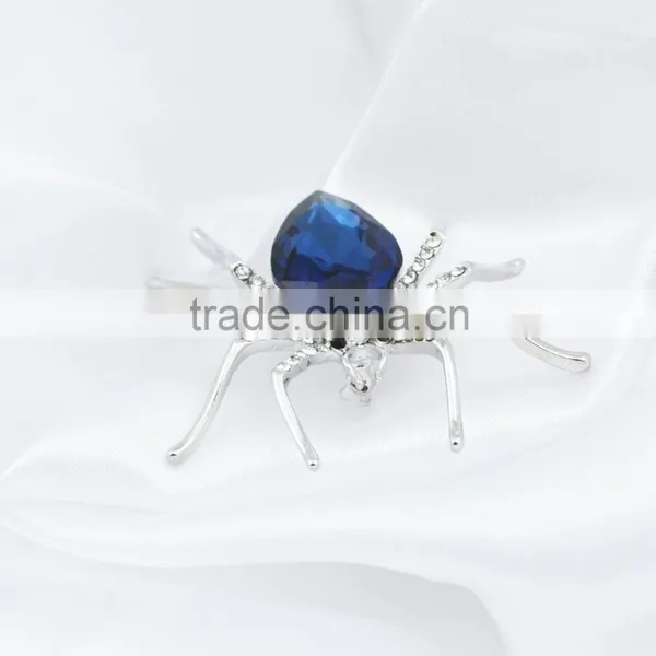 Fashion Alloy Blue Spider Magnets and Brooches photo-2