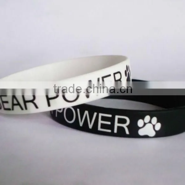 Fashion Jewelry Hottest High Quality Silicone Rubber Bracelets