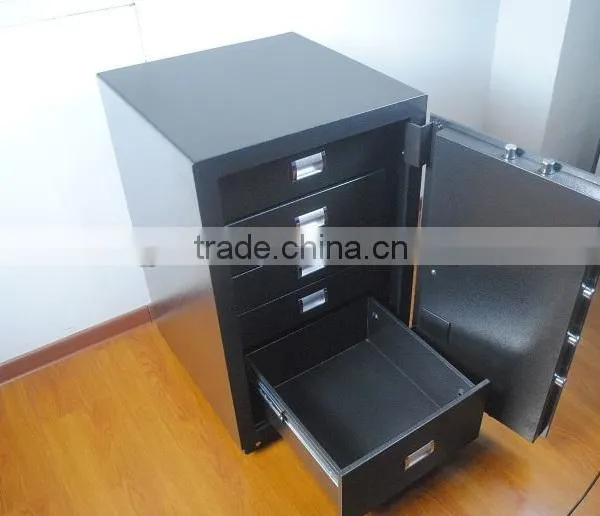 Strong Metal Steel Fingerprint Drawer Safe Box photo-3