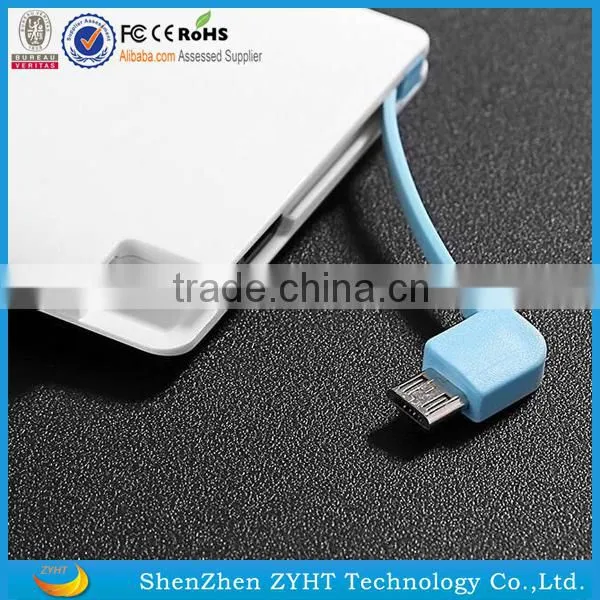 Hot Selling Power Bank Customized Any Logo Printing Colorful Card Style Power Banks Quality Choice photo-3