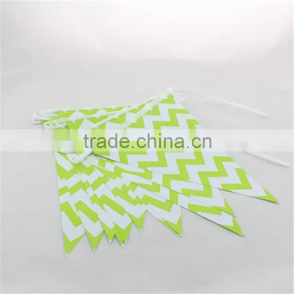 Triangle Decorative Flags Banners for Party photo-4