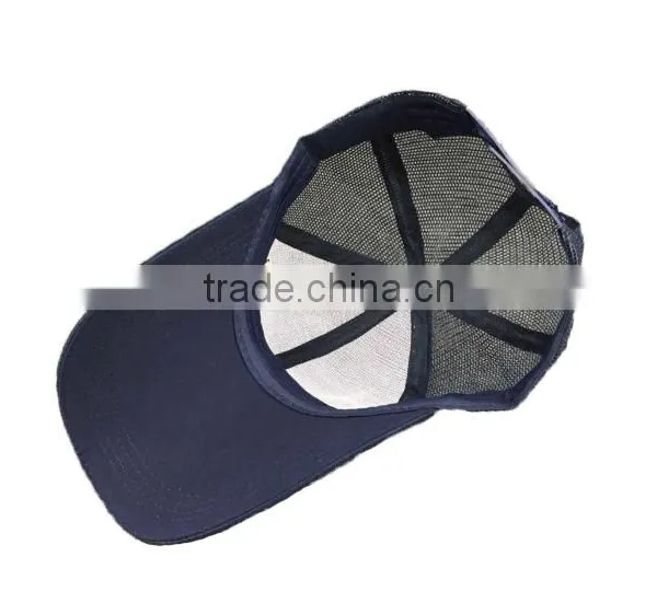 Wholesale Custom Trucker Caps For Man Loog Curved Cotton Mesh Hat photo-2
