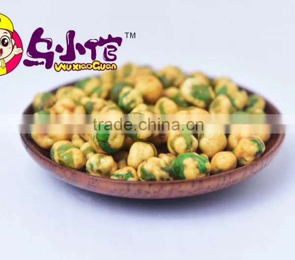 Shrimp Flavor Coated Green Pea Snack