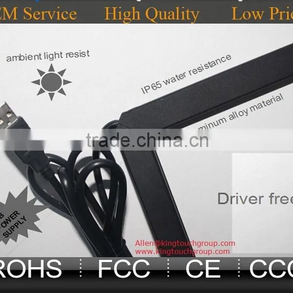 2 4 6 10 12 16 20 32 Points 26 27 28 Inch IR Touch Frame Infrared Multitouch Screen IR Touch Overlay Quality Choice photo-2