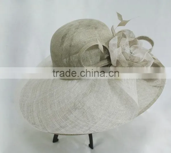 Ladies Fashion Sinamay Fashion Hats As Decorate Summer Hat photo-2