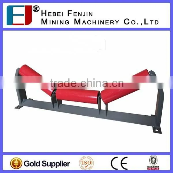 Coal Mining Industry Used Belt Conveyor Trough Idler With Bracket photo-2