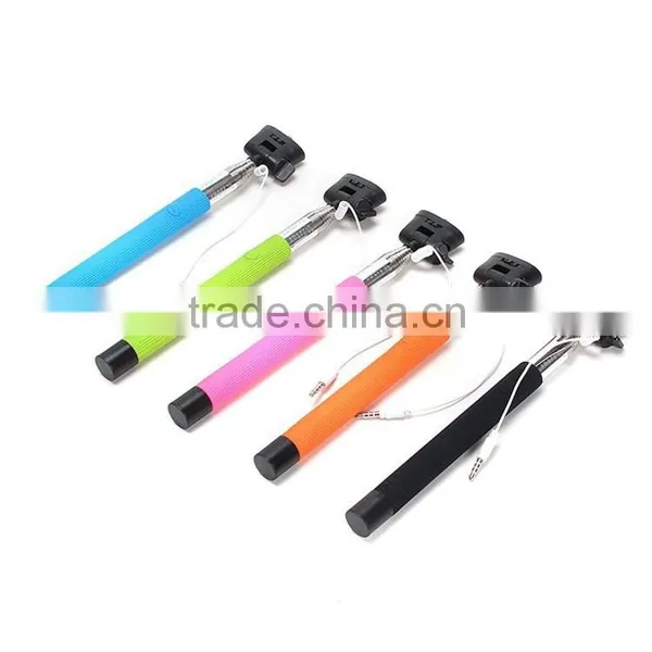 2015 New Coming Portable Smartphone Monopod Selfie Stick,Handheld Monopod for Phone Camera