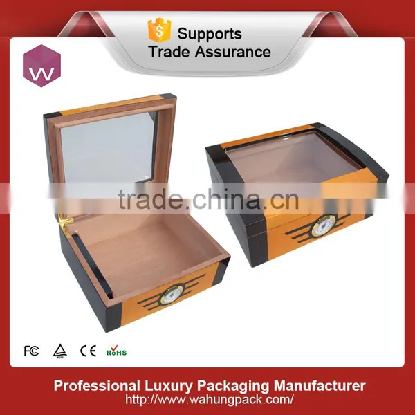High Quality Classical Wood Cigar Humidors Box
