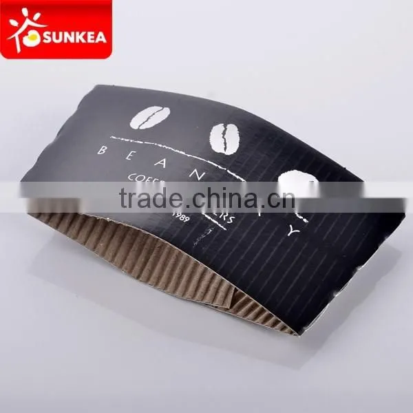 Hot Sale Kraft Paper Coffee Cup Sleeve With Logo Quality Choice photo-2