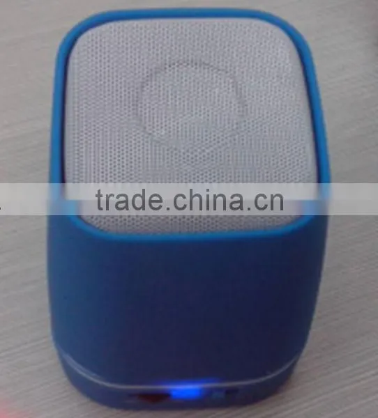Promotional Led Light Bluetooth Speaker,SD Card Portable Speaker With LED Ring photo-4
