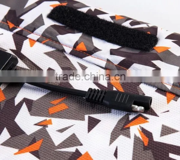 90W 16.5V / 12V FLEXIBLE CIGS THIN FILM PORTABLE Solar Charger for Military Equipment photo-2