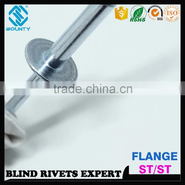 ISO 15980 STEEL RIVET BODY STEEL MANDREL COUNTERSUNK ST/ST RIVETS photo-6