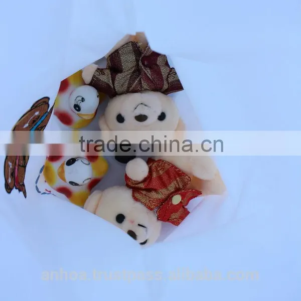Embroidered Drawstring Laundry Bags With Teddy Bears photo-5