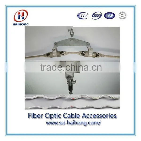 with socket-clevis Preformed suspension clamp