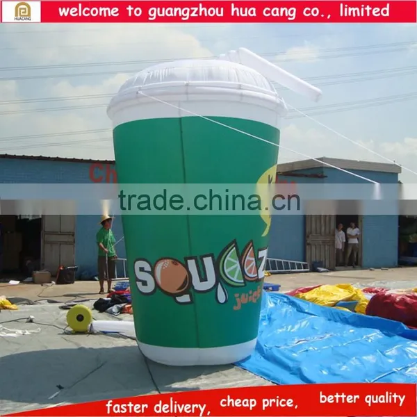 New Style Advertising Inflatable Drinking Model / Inflatable Drink Replica for Promotion photo-4