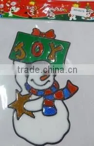 Economic Christmas Window Sticker,Christmas Removable Sticker