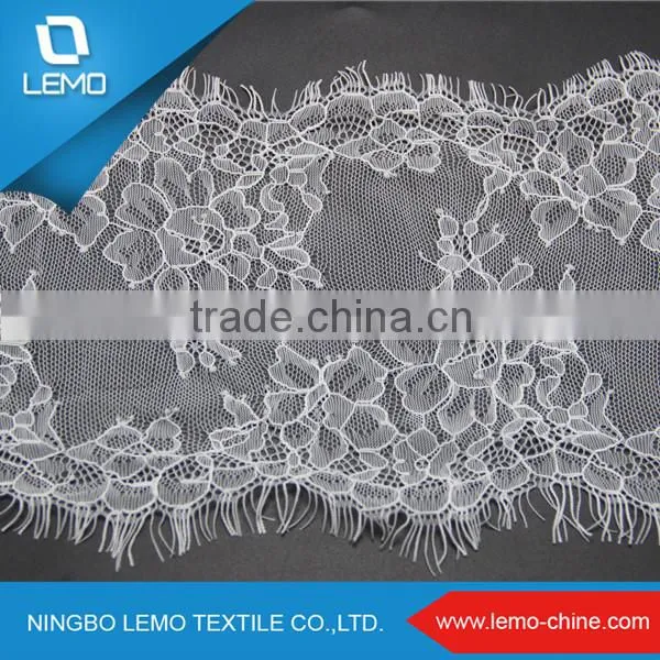WIDE TRICOT LACE EYELASH LACE photo-2